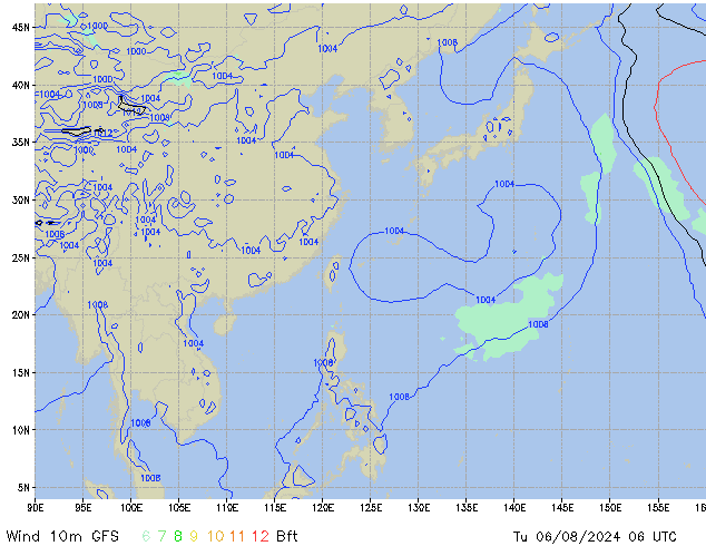 Tu 06.08.2024 06 UTC