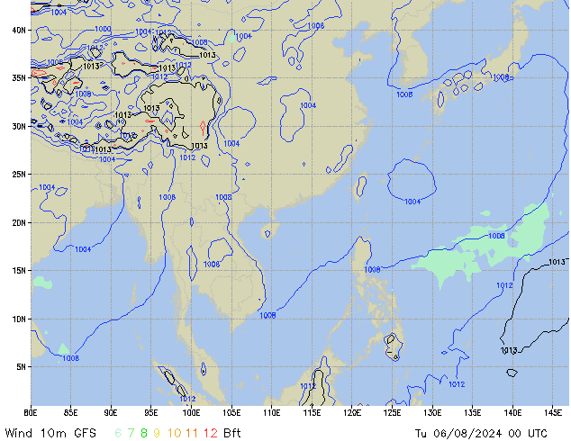 Tu 06.08.2024 00 UTC