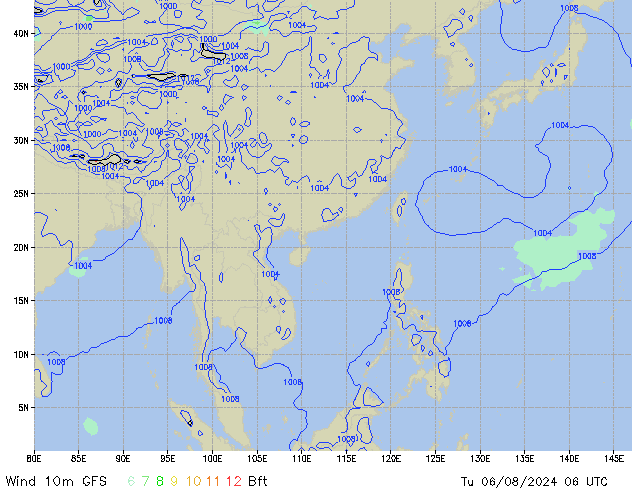 Tu 06.08.2024 06 UTC