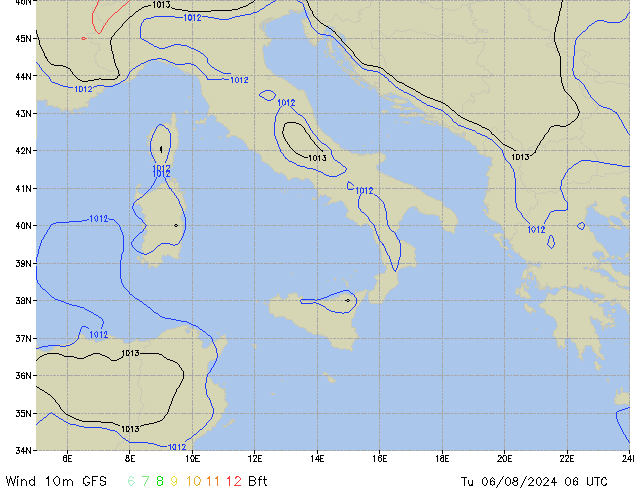 Tu 06.08.2024 06 UTC