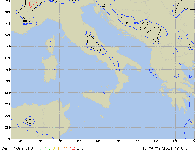 Tu 06.08.2024 18 UTC