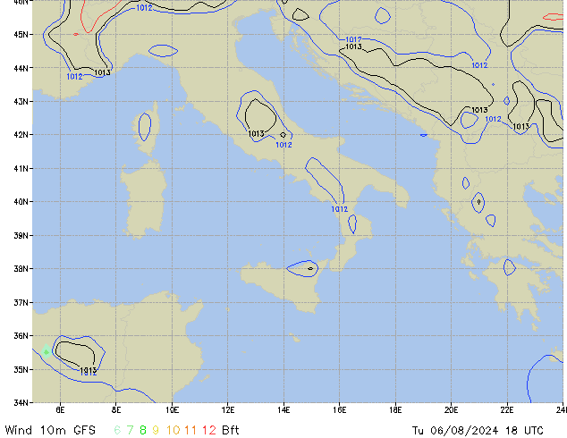 Tu 06.08.2024 18 UTC