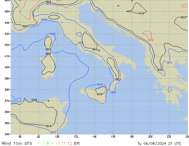 Tu 06.08.2024 21 UTC