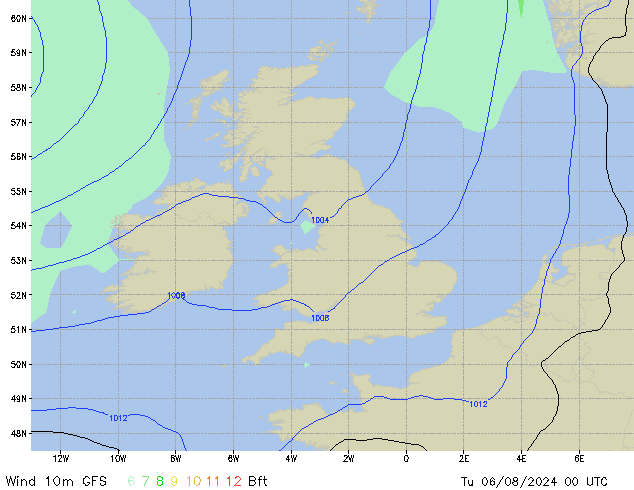 Tu 06.08.2024 00 UTC