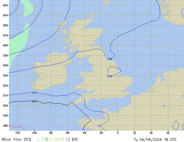 Tu 06.08.2024 18 UTC