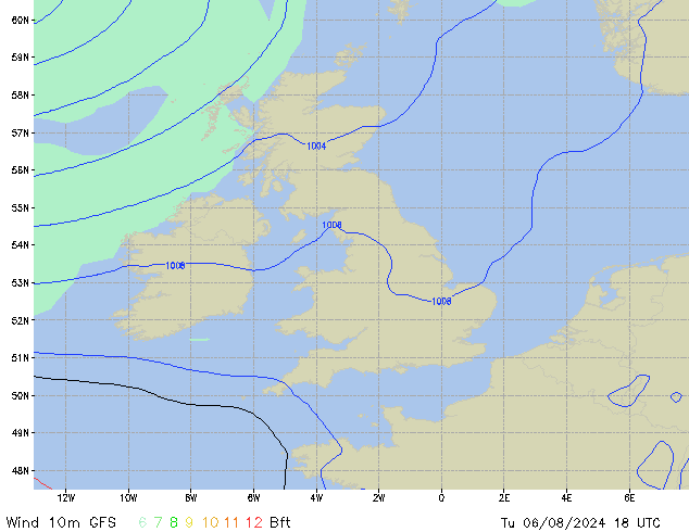 Tu 06.08.2024 18 UTC