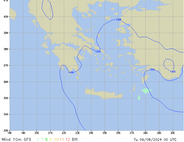 Tu 06.08.2024 00 UTC