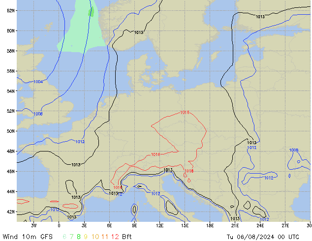 Tu 06.08.2024 00 UTC