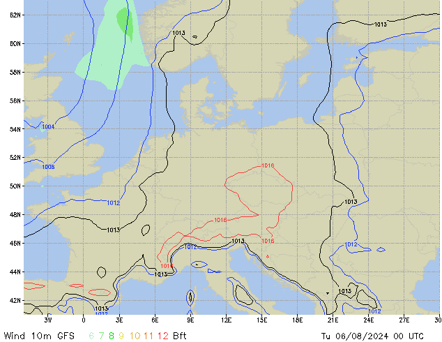 Tu 06.08.2024 00 UTC