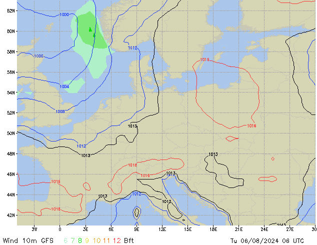 Tu 06.08.2024 06 UTC