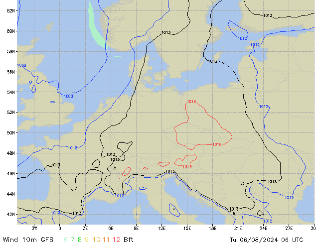 Tu 06.08.2024 06 UTC