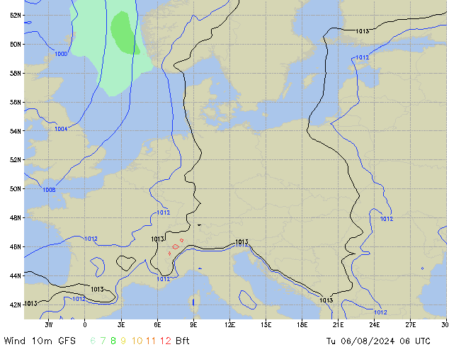 Tu 06.08.2024 06 UTC