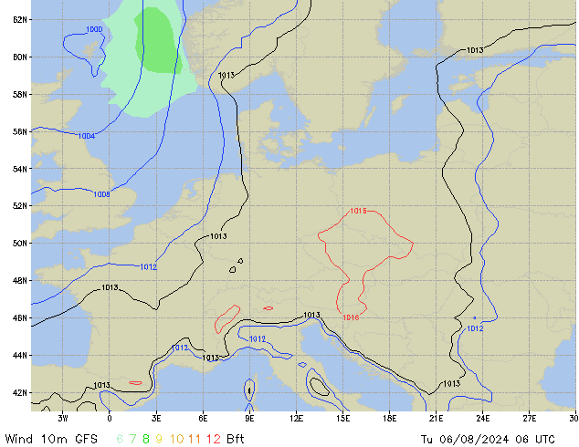 Tu 06.08.2024 06 UTC