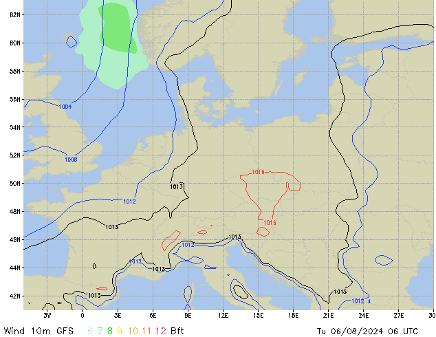 Tu 06.08.2024 06 UTC