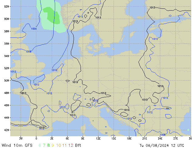 Tu 06.08.2024 12 UTC