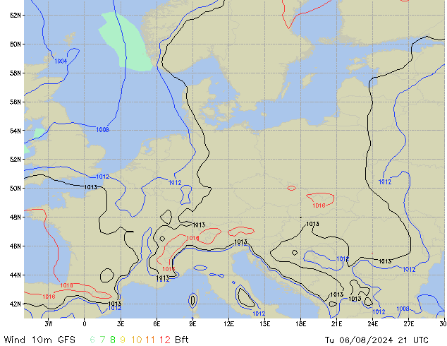 Tu 06.08.2024 21 UTC