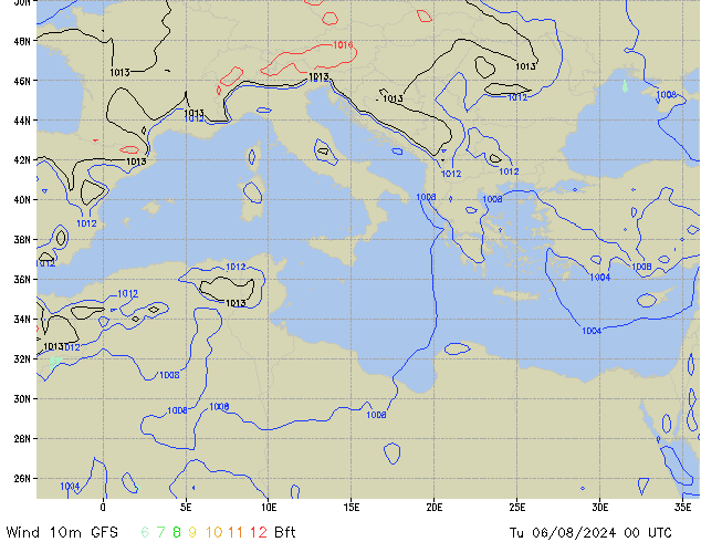 Tu 06.08.2024 00 UTC