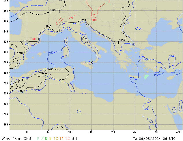 Tu 06.08.2024 06 UTC