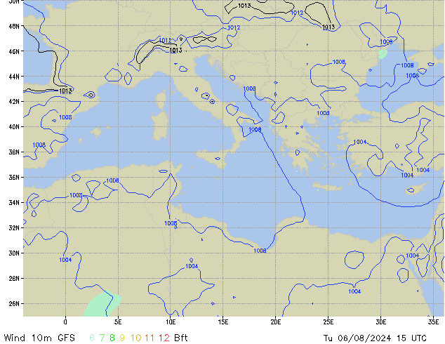 Tu 06.08.2024 15 UTC