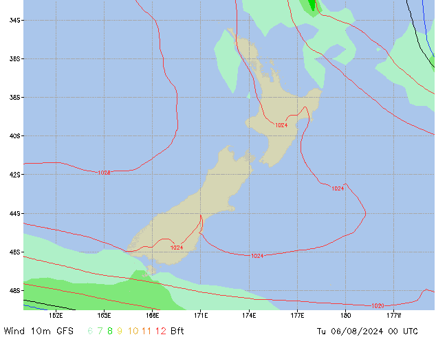 Tu 06.08.2024 00 UTC