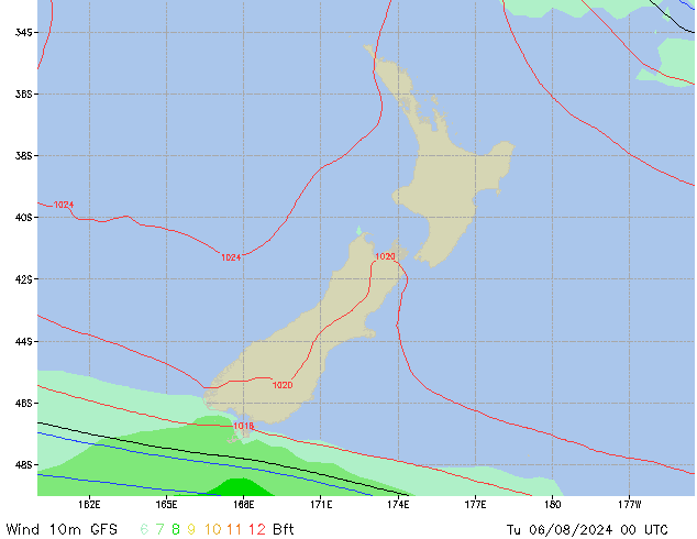 Tu 06.08.2024 00 UTC