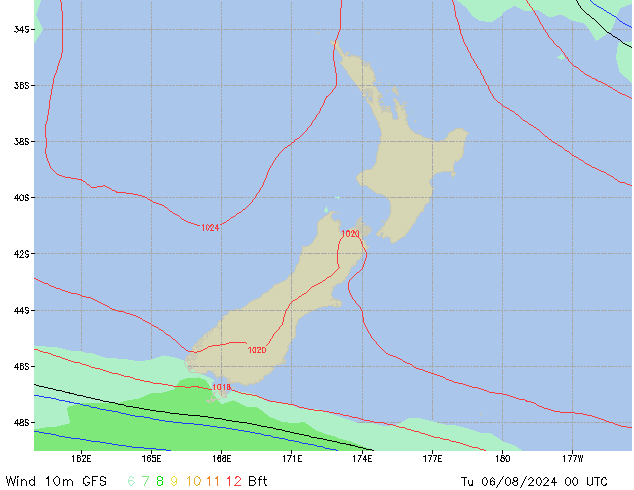 Tu 06.08.2024 00 UTC