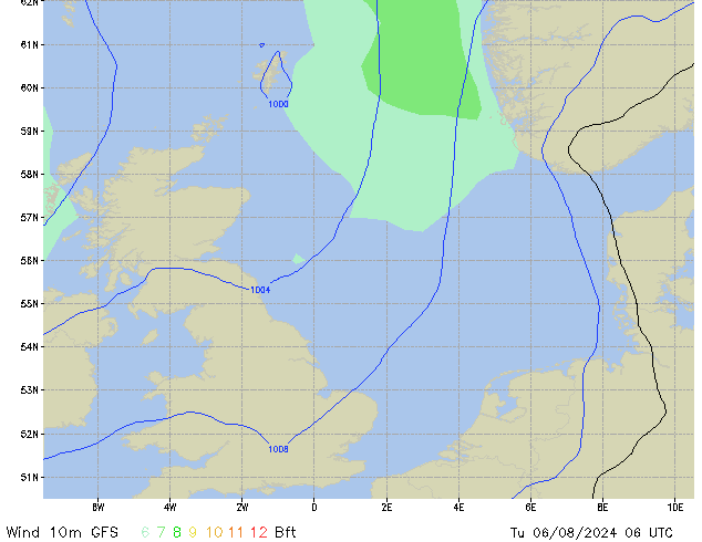 Tu 06.08.2024 06 UTC