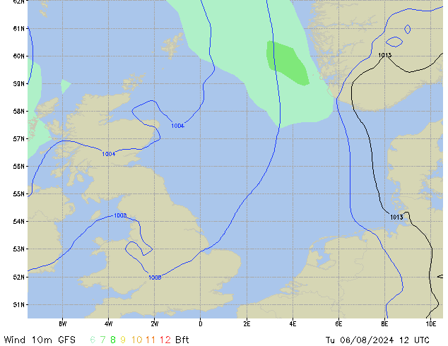 Tu 06.08.2024 12 UTC