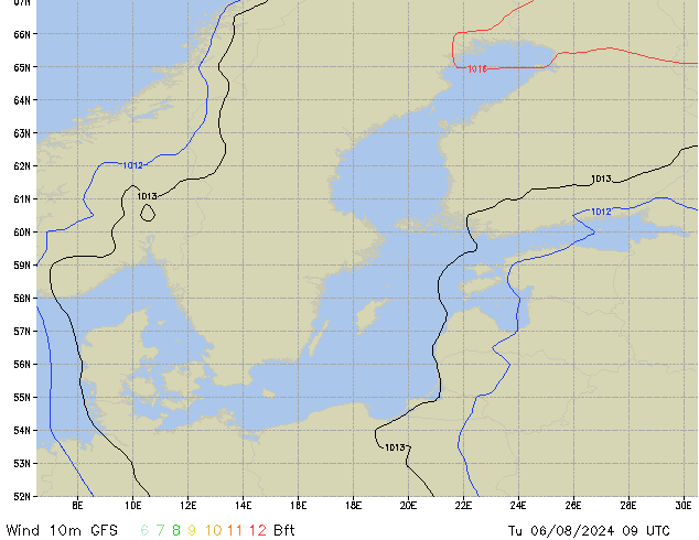 Tu 06.08.2024 09 UTC