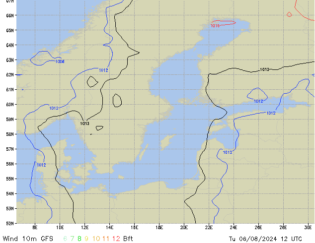 Tu 06.08.2024 12 UTC