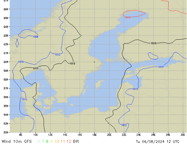 Tu 06.08.2024 12 UTC