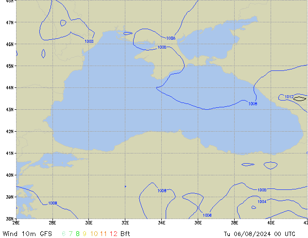 Tu 06.08.2024 00 UTC