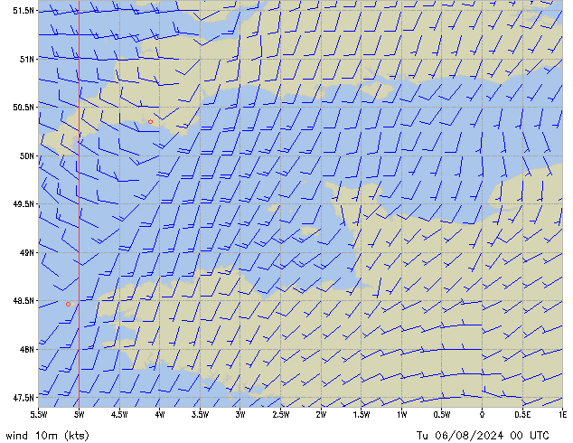 Tu 06.08.2024 00 UTC