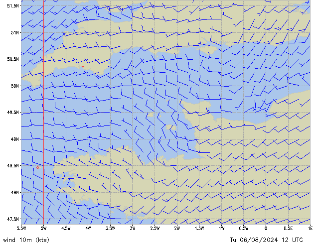 Tu 06.08.2024 12 UTC