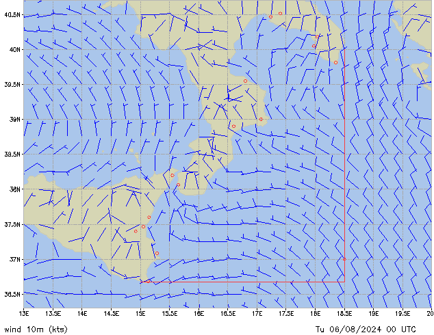 Tu 06.08.2024 00 UTC