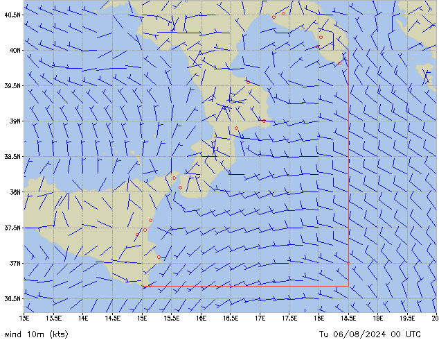 Tu 06.08.2024 00 UTC