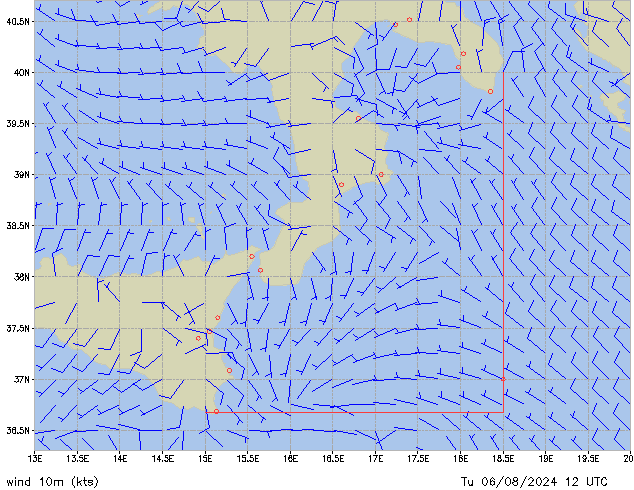 Tu 06.08.2024 12 UTC