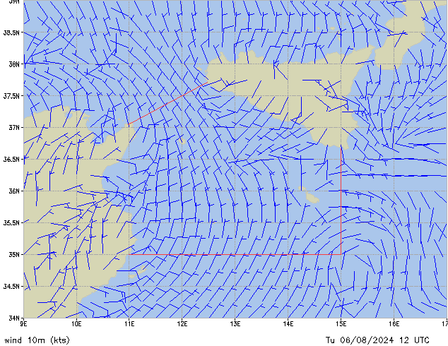 Tu 06.08.2024 12 UTC