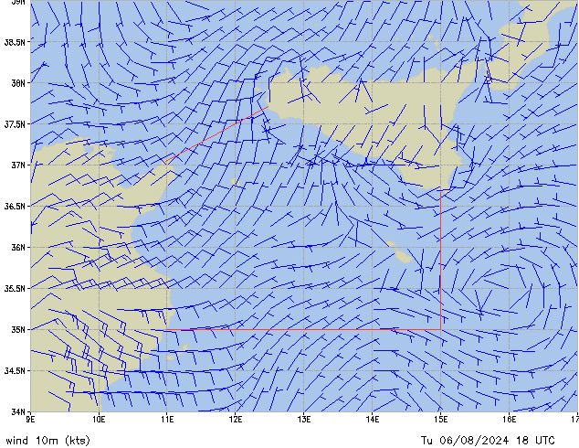 Tu 06.08.2024 18 UTC