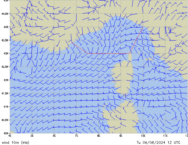 Tu 06.08.2024 12 UTC