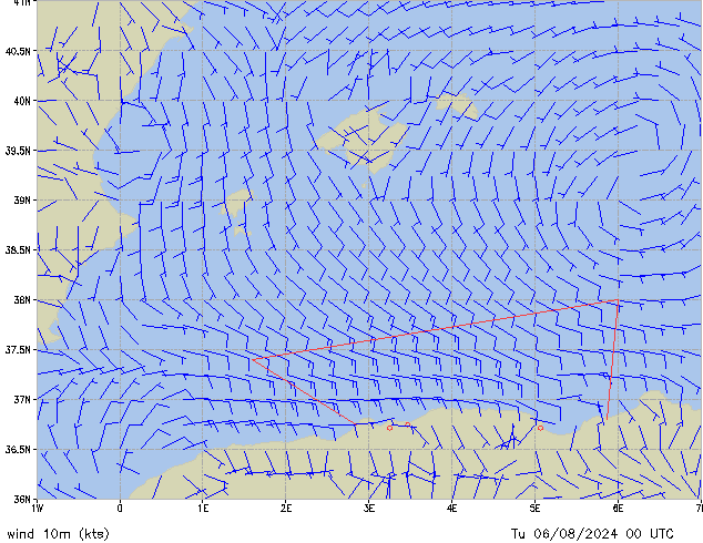 Tu 06.08.2024 00 UTC