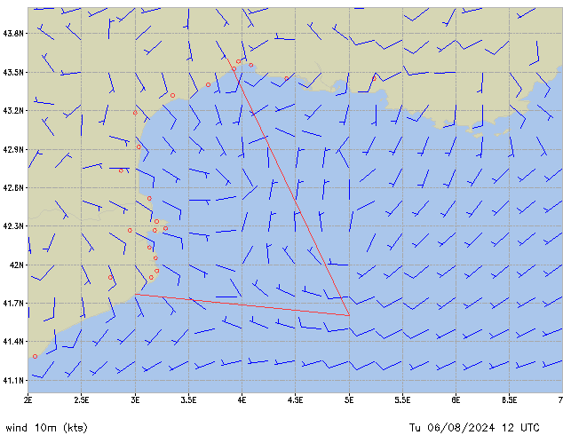 Tu 06.08.2024 12 UTC