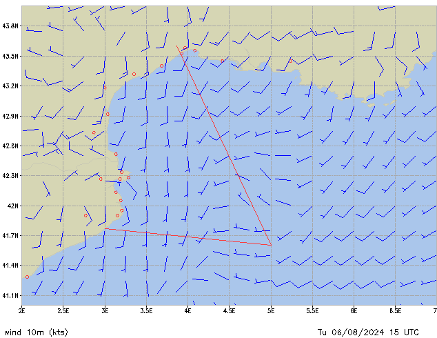 Tu 06.08.2024 15 UTC