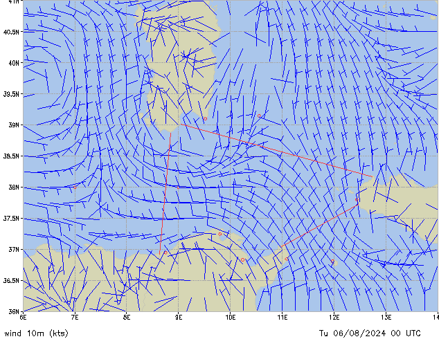 Tu 06.08.2024 00 UTC