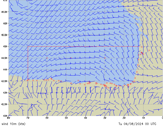 Tu 06.08.2024 00 UTC