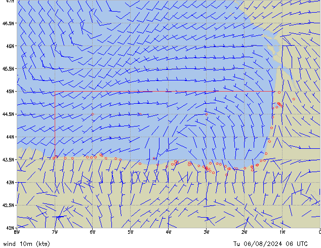 Tu 06.08.2024 06 UTC