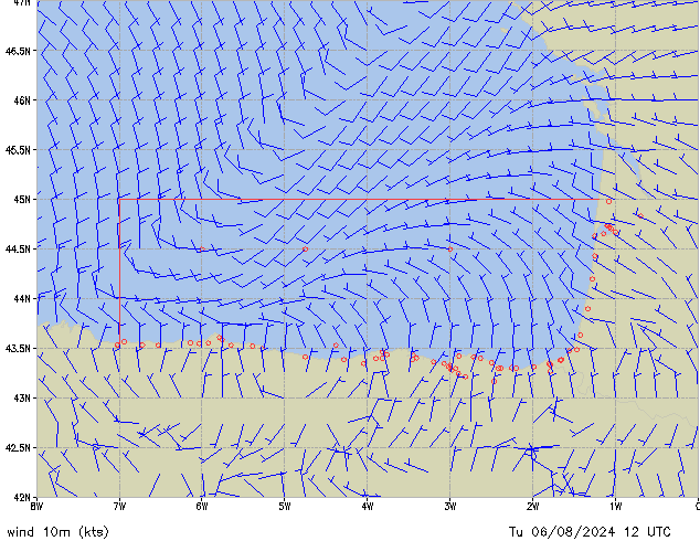 Tu 06.08.2024 12 UTC