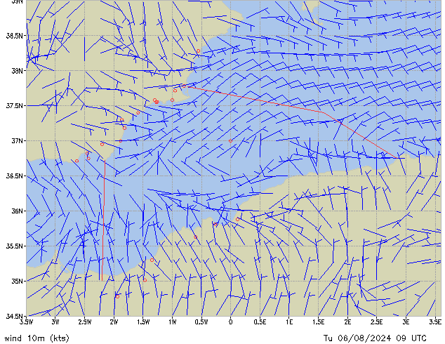 Tu 06.08.2024 09 UTC