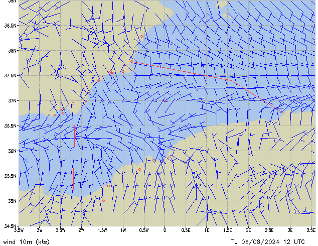 Tu 06.08.2024 12 UTC