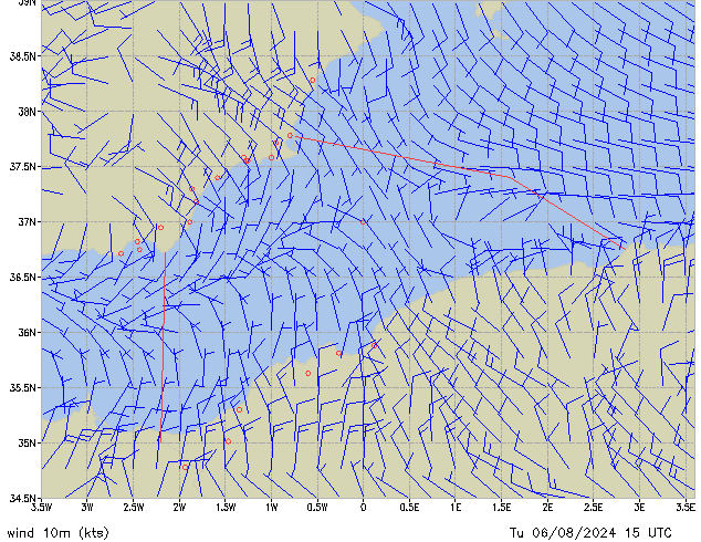 Tu 06.08.2024 15 UTC